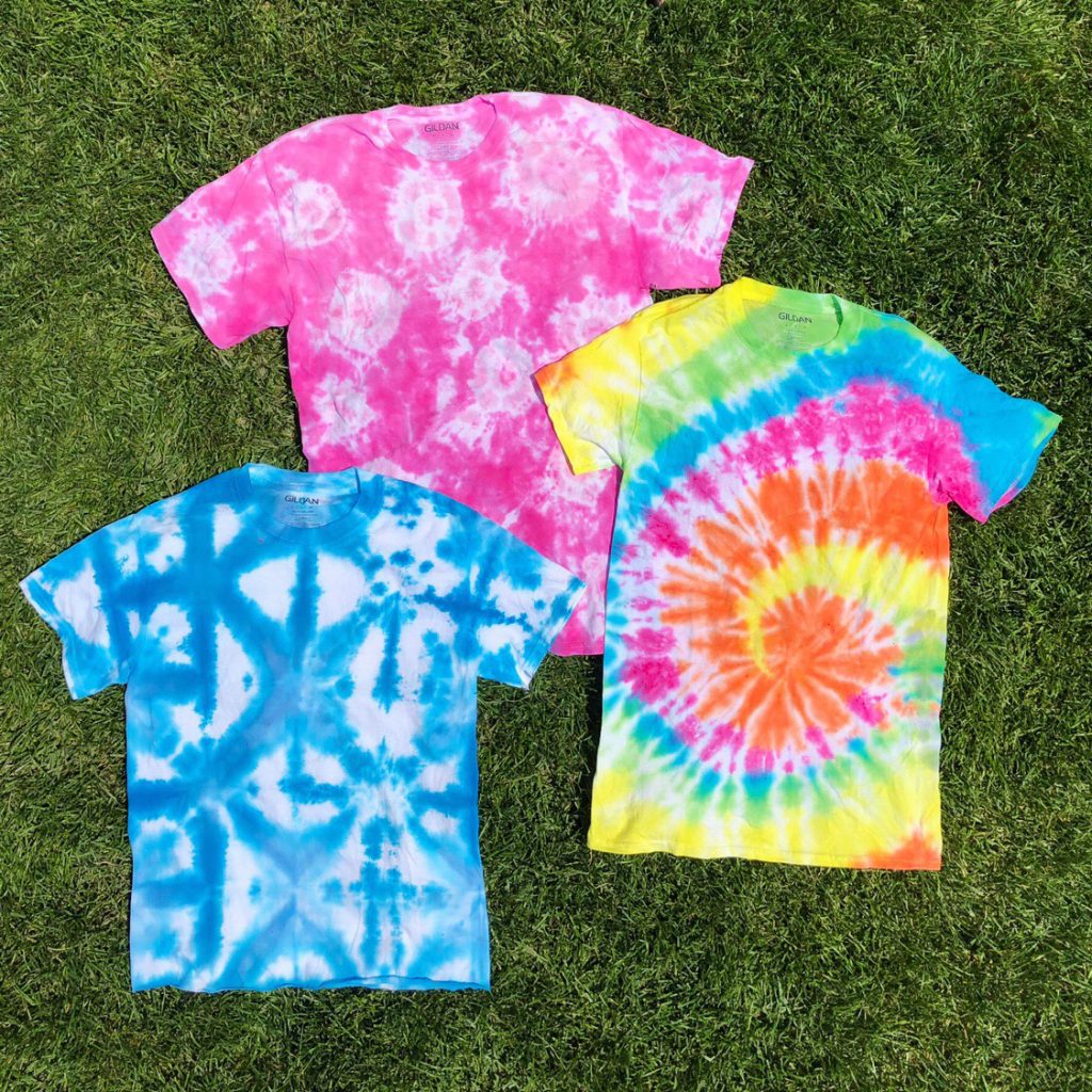 Berry Tie-Dye T-Shirts